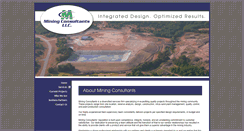 Desktop Screenshot of miningconsultantsllc.com